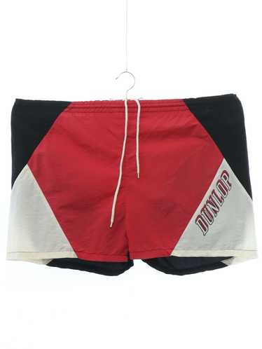 1980's Dunlop Mens Totally 80s Dunlop Swim Shorts