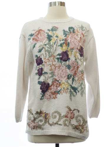 1990's Chrysantheme Womens Sweater