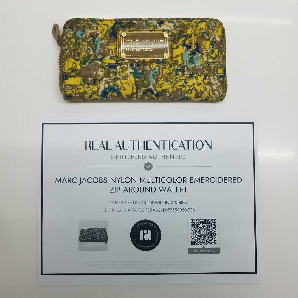 Authenticated Marc Jacobs Multicolor Embroidered … - image 1