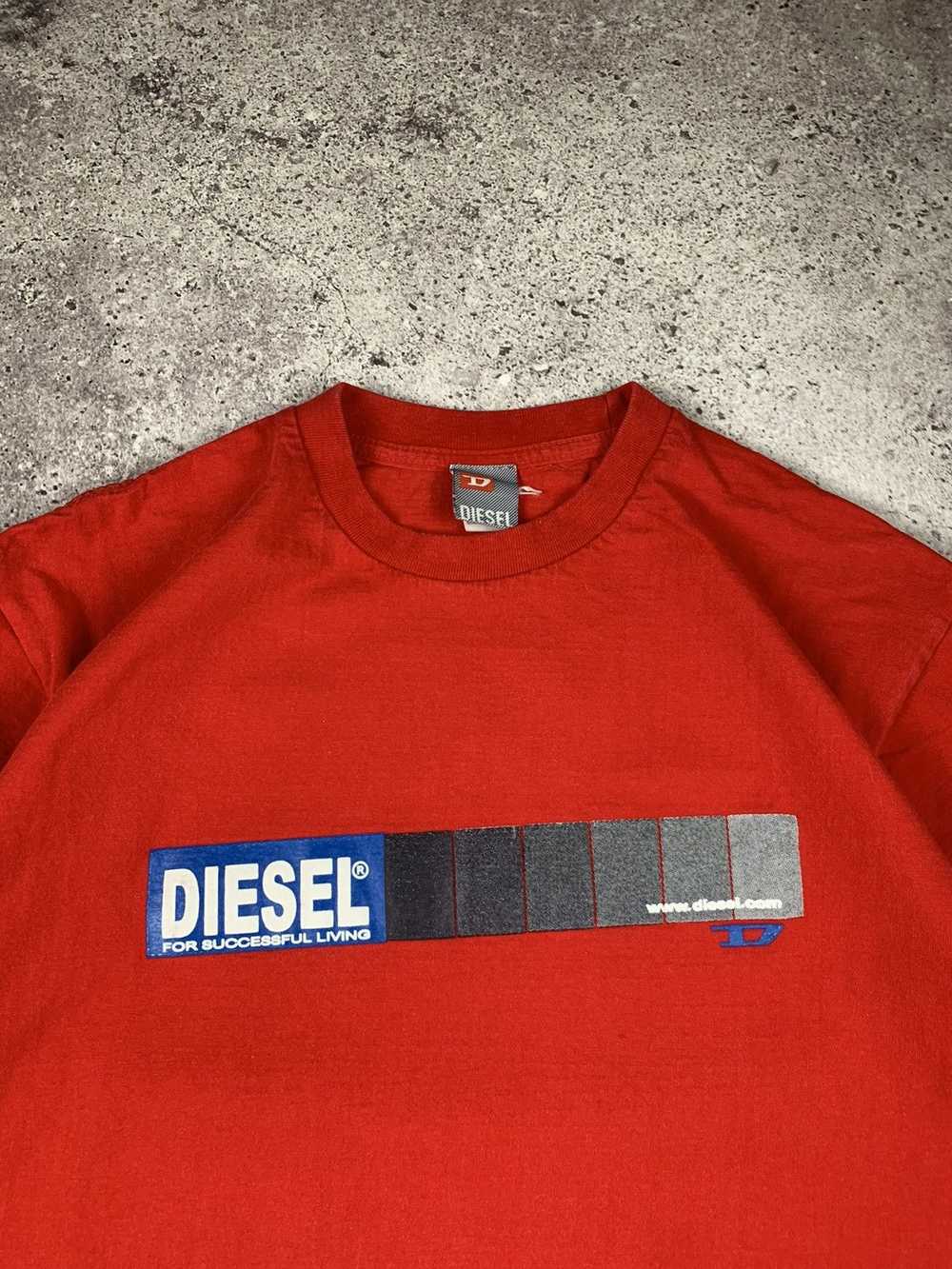 Diesel × Streetwear × Vintage Diesel T-shirt Rare… - image 5