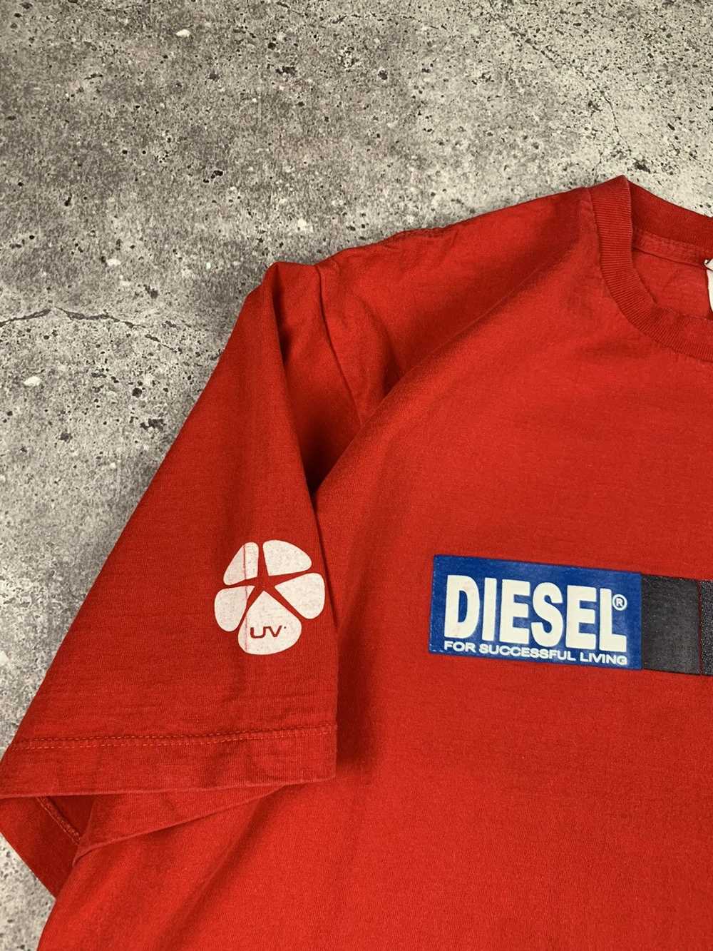 Diesel × Streetwear × Vintage Diesel T-shirt Rare… - image 7