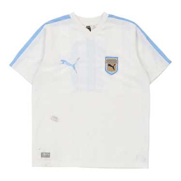 Argentina Puma Football Football Shirt - Large Wh… - image 1
