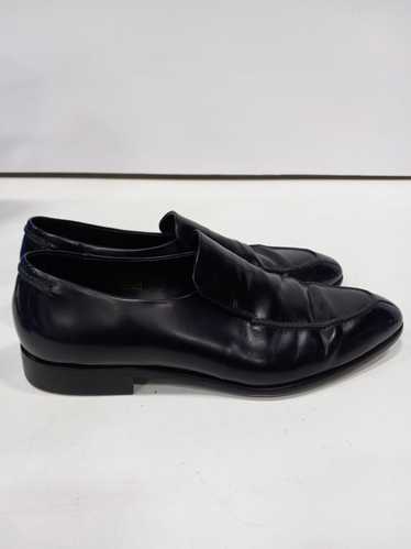 Hugo Boss Men's Black Leather Loafers Size 7