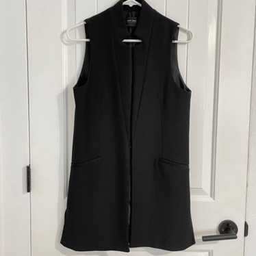 Zara Black Tailored Vest