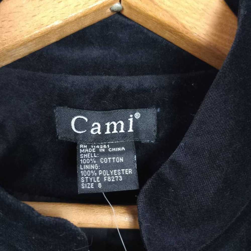 Cami NYC Velvet Blazer Black Long Sleeve Women's … - image 6