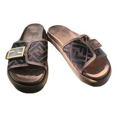 Fendi Leather sandal