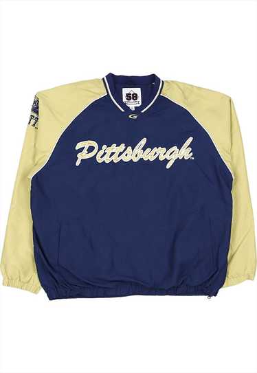 Vintage 90's 58 sports Windbreaker Pittsburgh MLB 