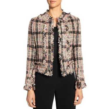 Santorelli Brittney Fancy Multicolor Tweed Jacket 