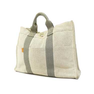 Hermes HERMES Tote Bag New Fool Toe MM Canvas Gre… - image 1