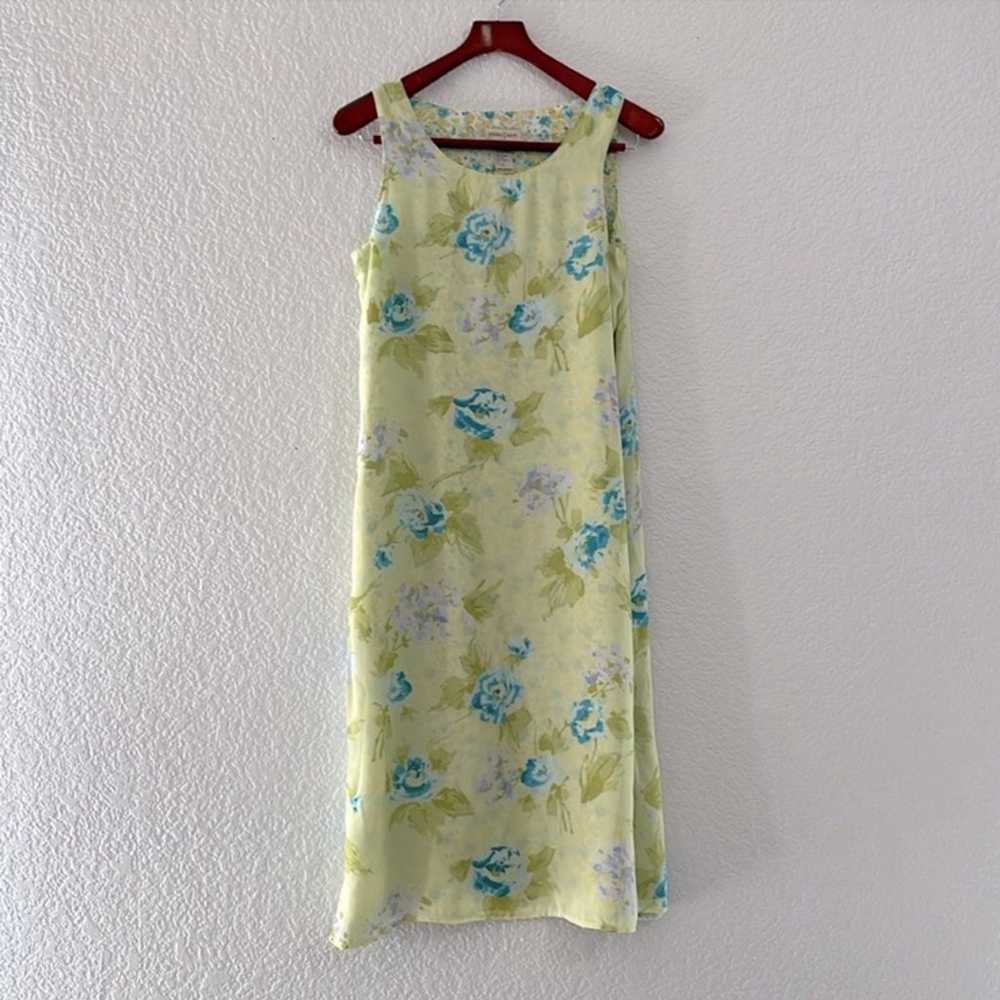 Vintage Y2K Reversible Floral Cottagecore Dress - image 2