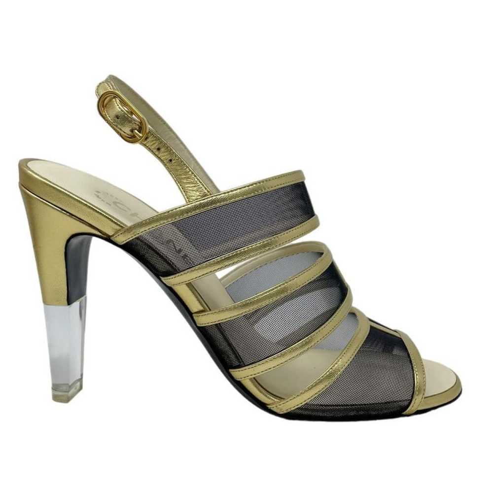 Chanel Leather sandal - image 11