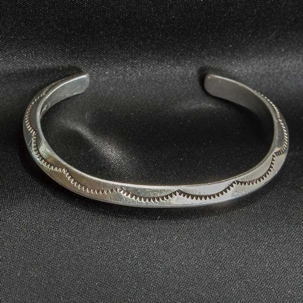 Mexican Sterling Silver Designer Bracelet - image 2