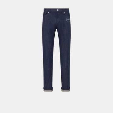 Dior o1bcso1str0524 Jeans in Raw Blue