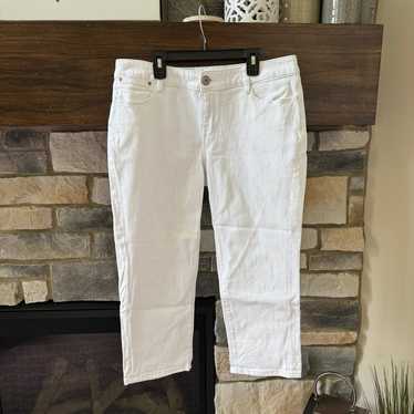 The Limited 312 crop jeans size 10 - image 1