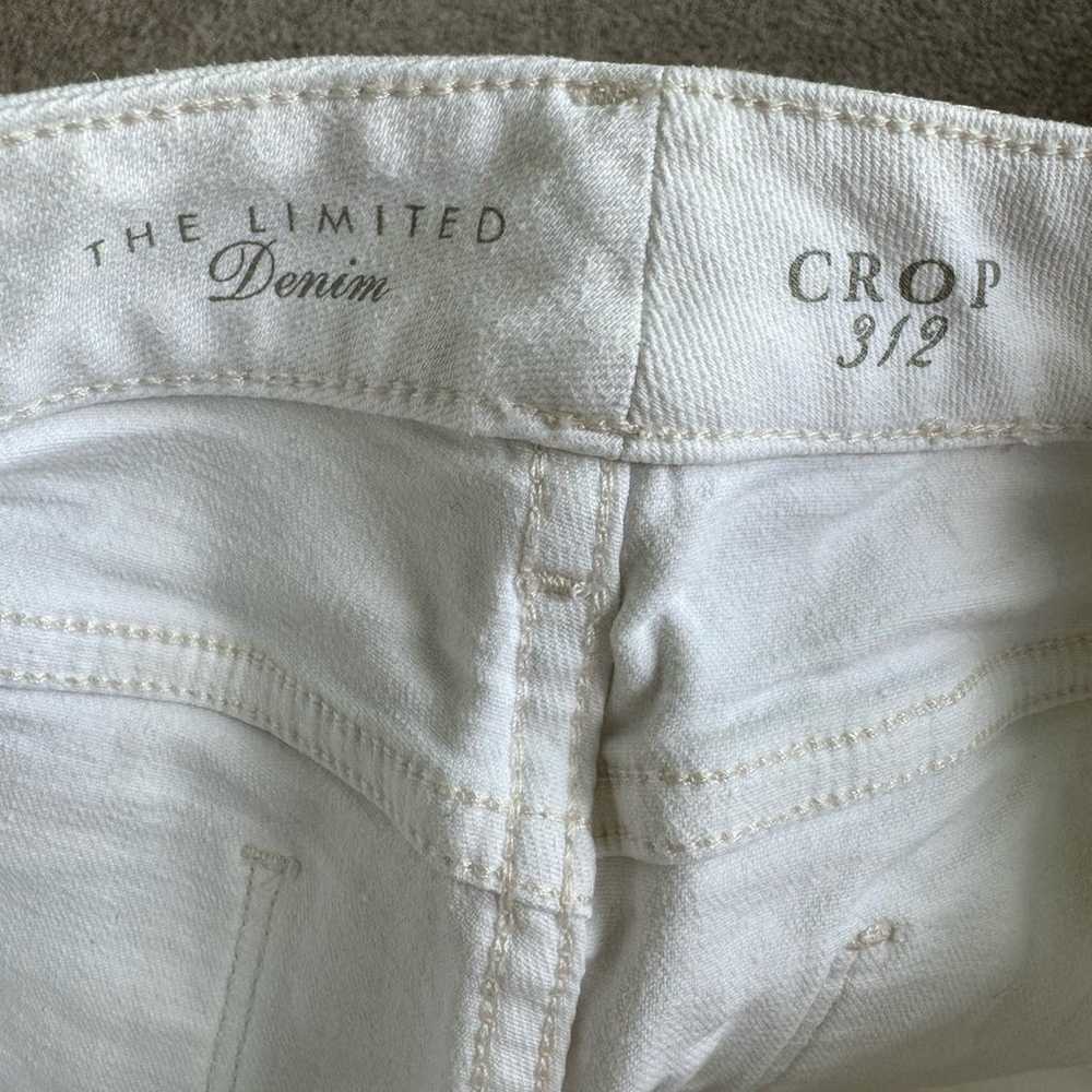 The Limited 312 crop jeans size 10 - image 5