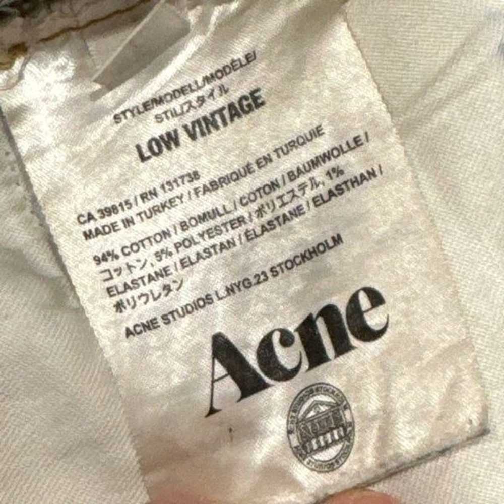 Acne studios low vintage jeans size 24 - image 4