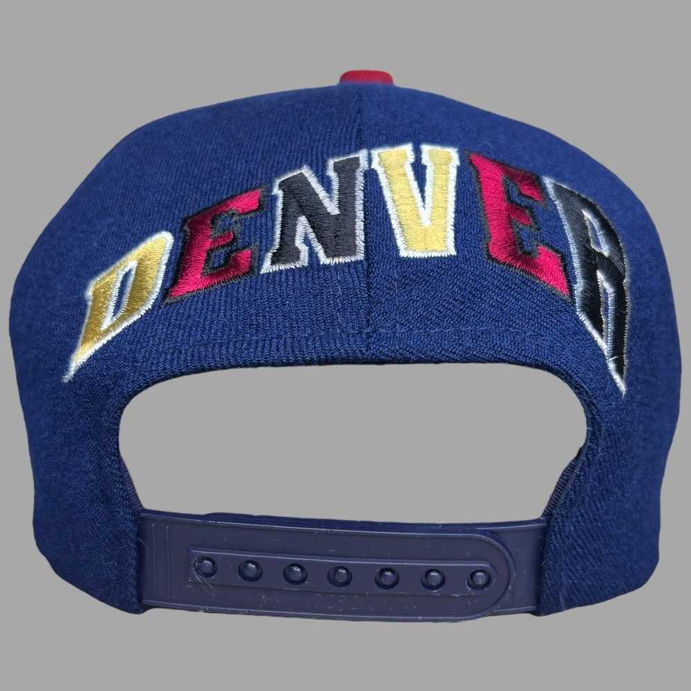Vintage 1990s NBA Denver Nuggets Logo Wool G Cap … - image 6