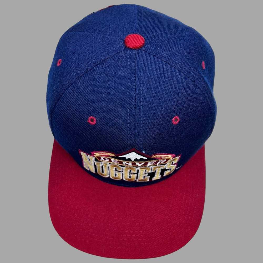 Vintage 1990s NBA Denver Nuggets Logo Wool G Cap … - image 7