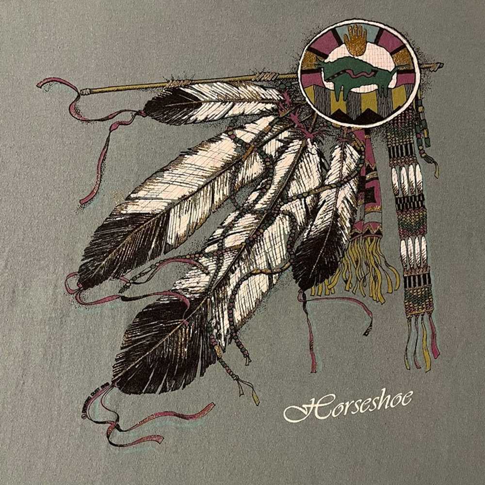 Vintage 90s Diamond Dust Brand Dreamcatcher Horse… - image 3