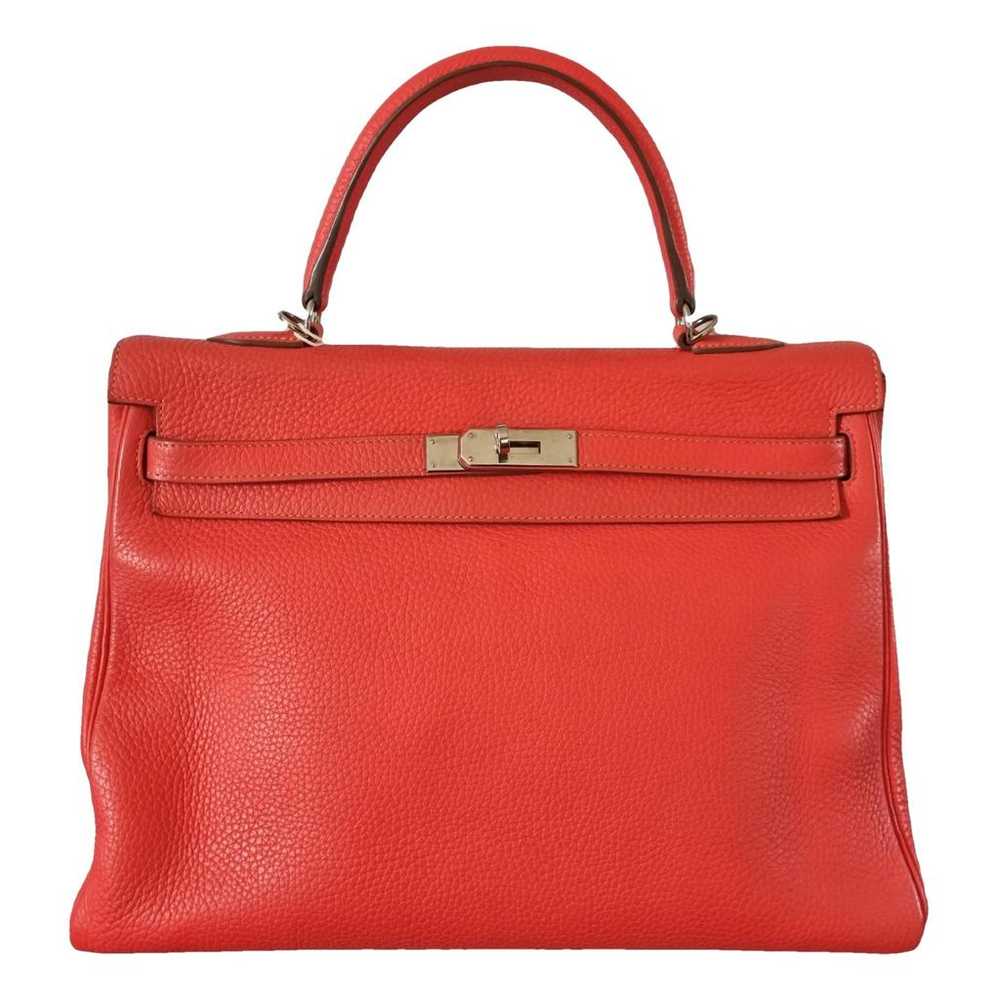 Hermès Kelly 35 leather handbag - image 1