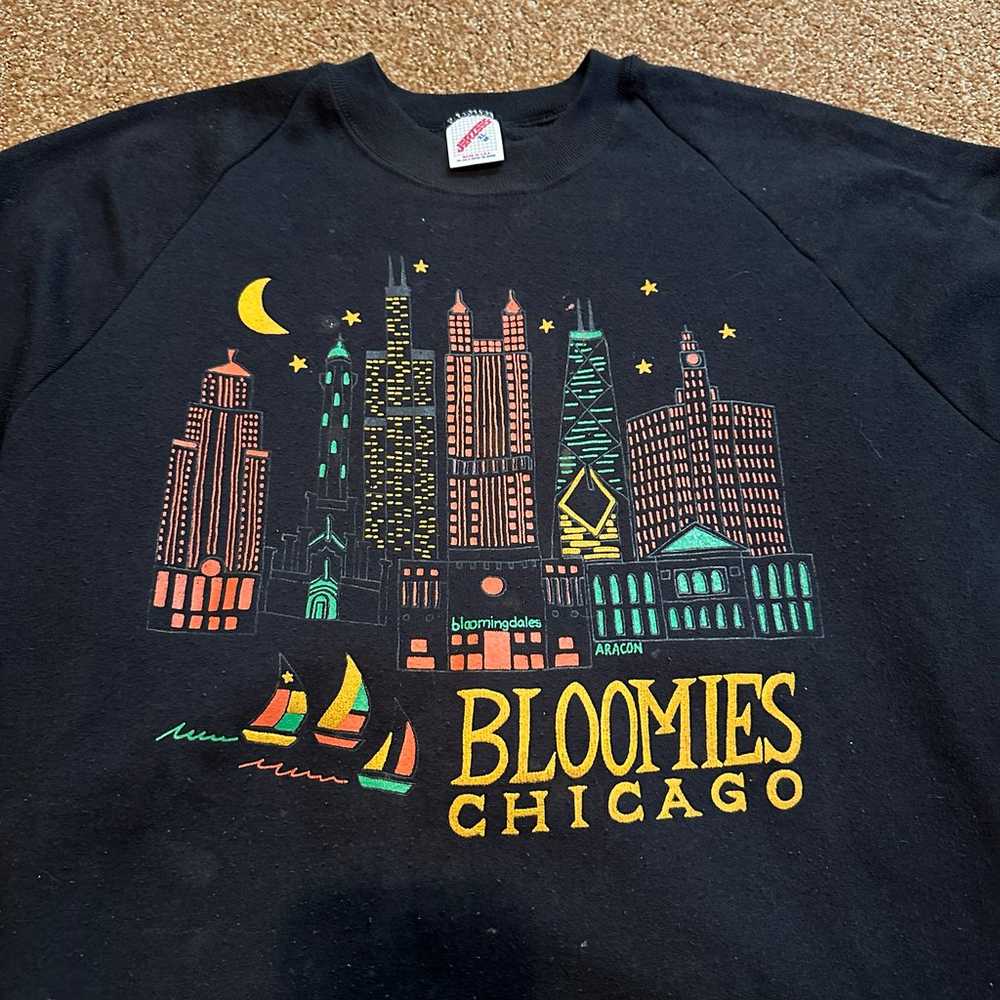 Vintage 80s Bloomingdales Bloomies Chicago Sweats… - image 2