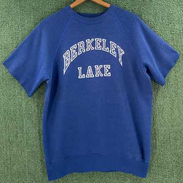 Vintage VTG 90’s Berkeley Lake Raglan Sweatshirt … - image 1