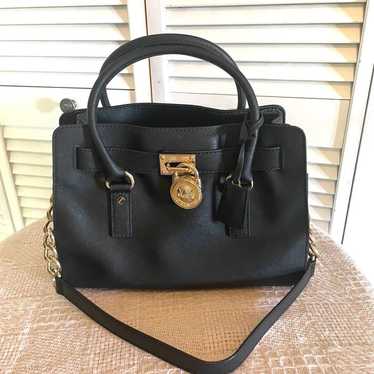 Michael Kors Saffiano Leather Hamilton Handle Bag - image 1