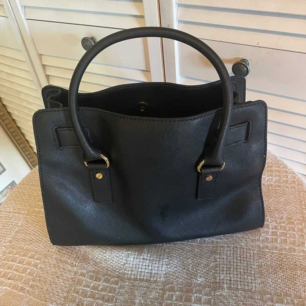 Michael Kors Saffiano Leather Hamilton Handle Bag - image 5