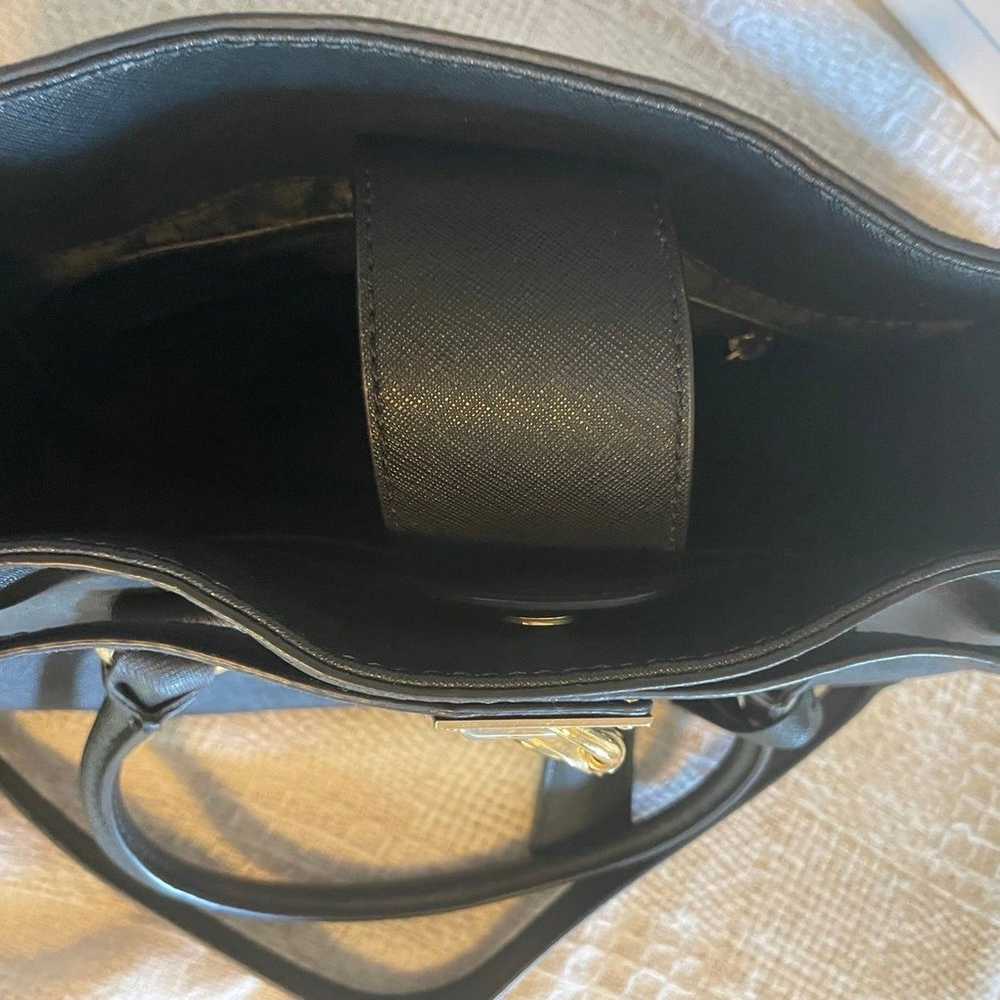 Michael Kors Saffiano Leather Hamilton Handle Bag - image 9