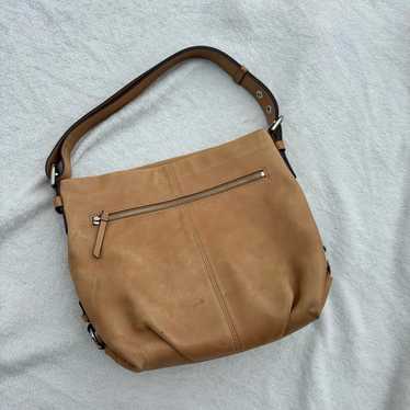 Brown coach purse