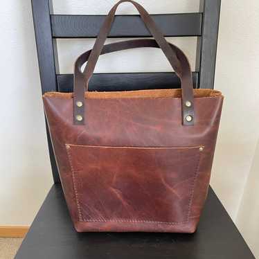 Leather tote - image 1