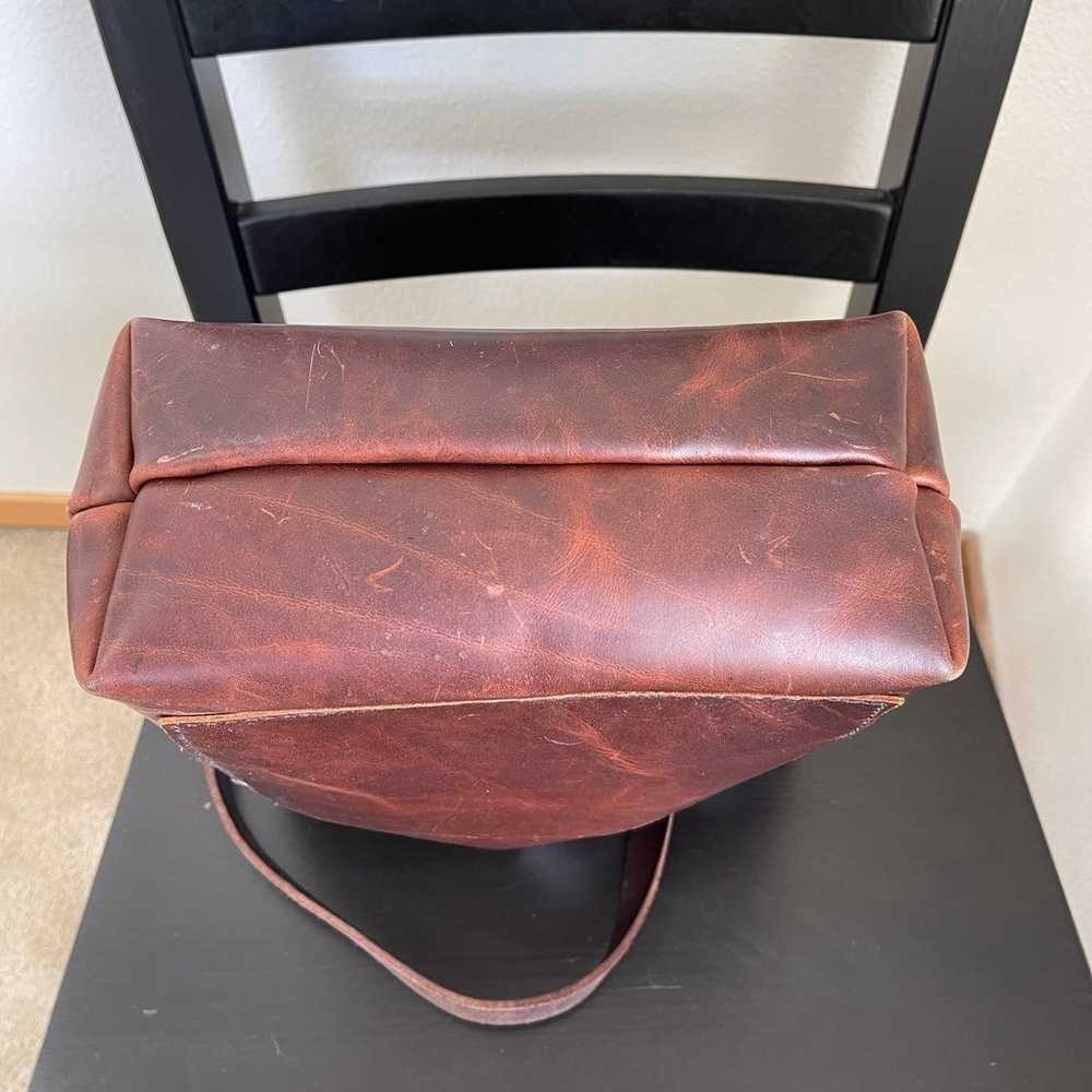 Leather tote - image 4