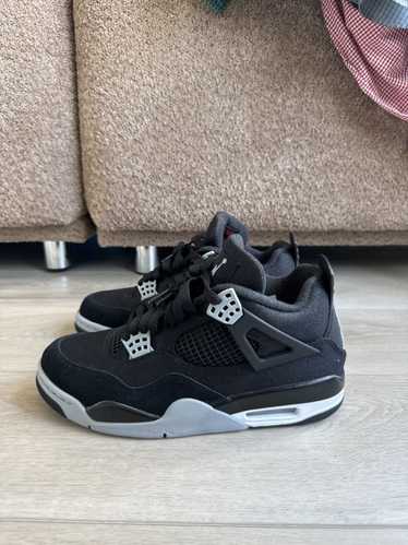 Jordan Brand × Nike Jordan 4 Black Canvas Retro
