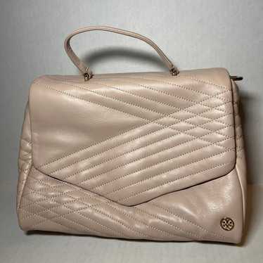 TORY BURCH LEATHER QUILTED “797”LAMBSKIN CROSSBODY
