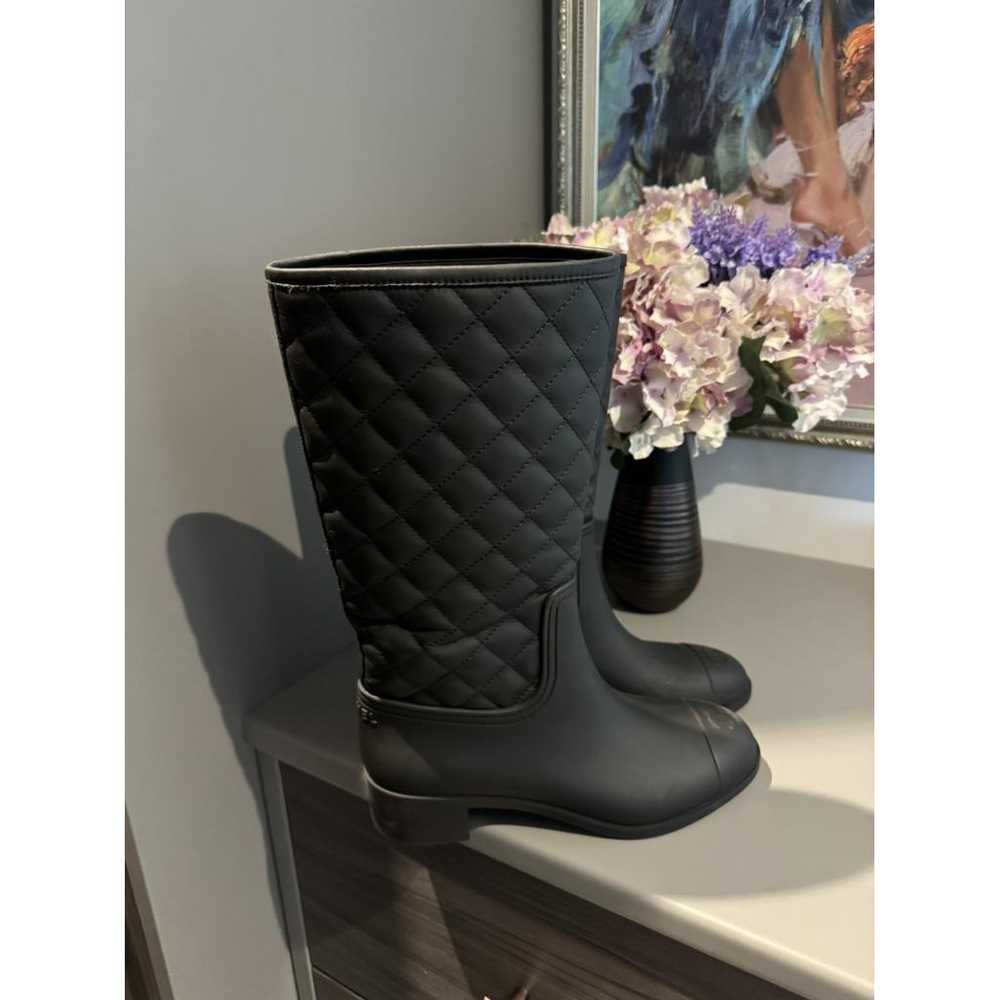 Chanel Wellington boots - image 3