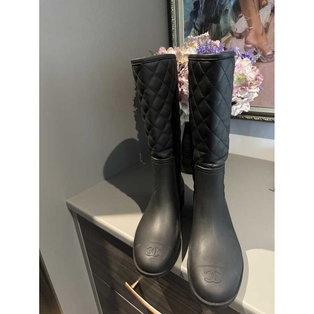 Chanel Wellington boots - image 4