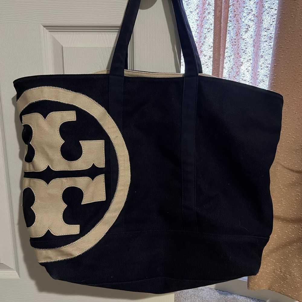 Tory Burch canvas tote - image 1