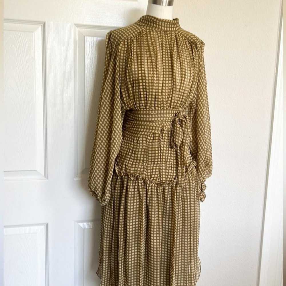 Shona Joy Silk mid-length dress - image 6