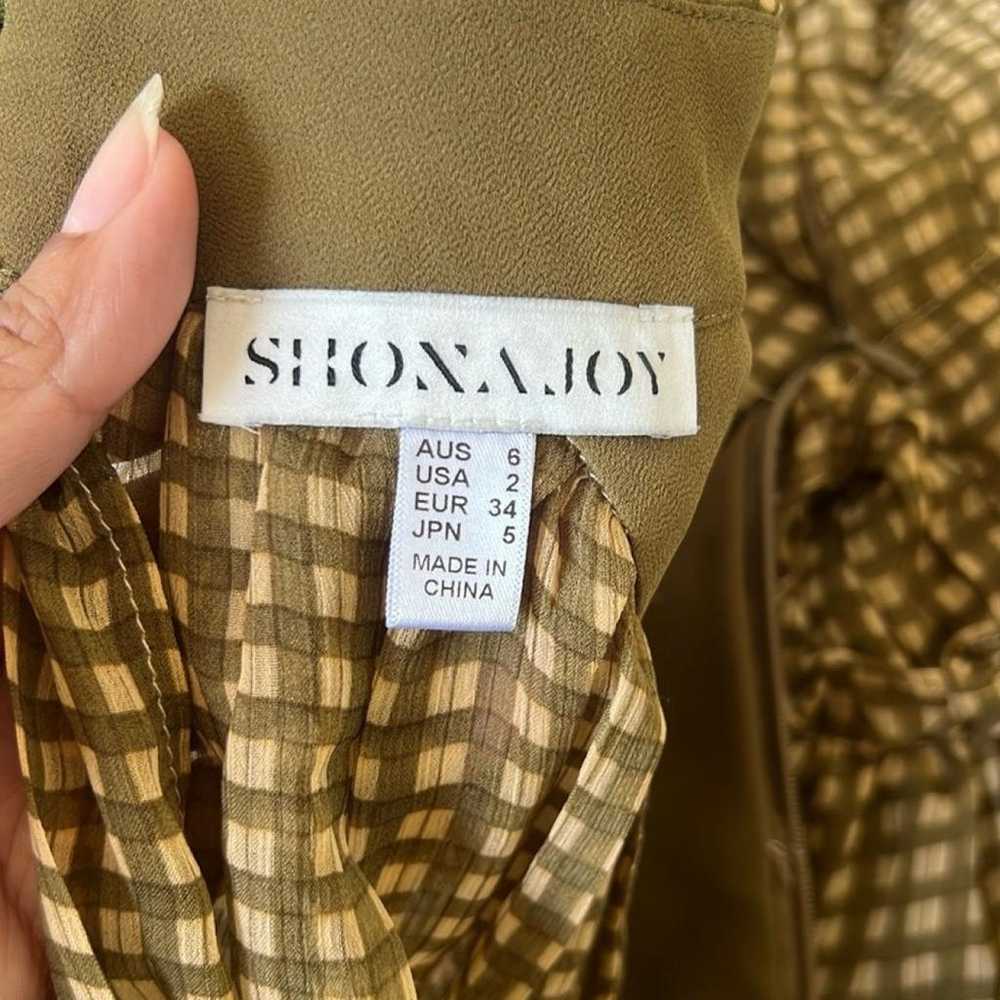 Shona Joy Silk mid-length dress - image 8