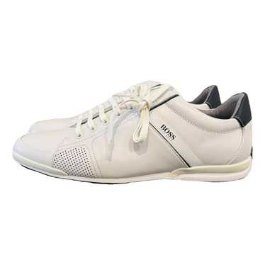 Boss Leather low trainers