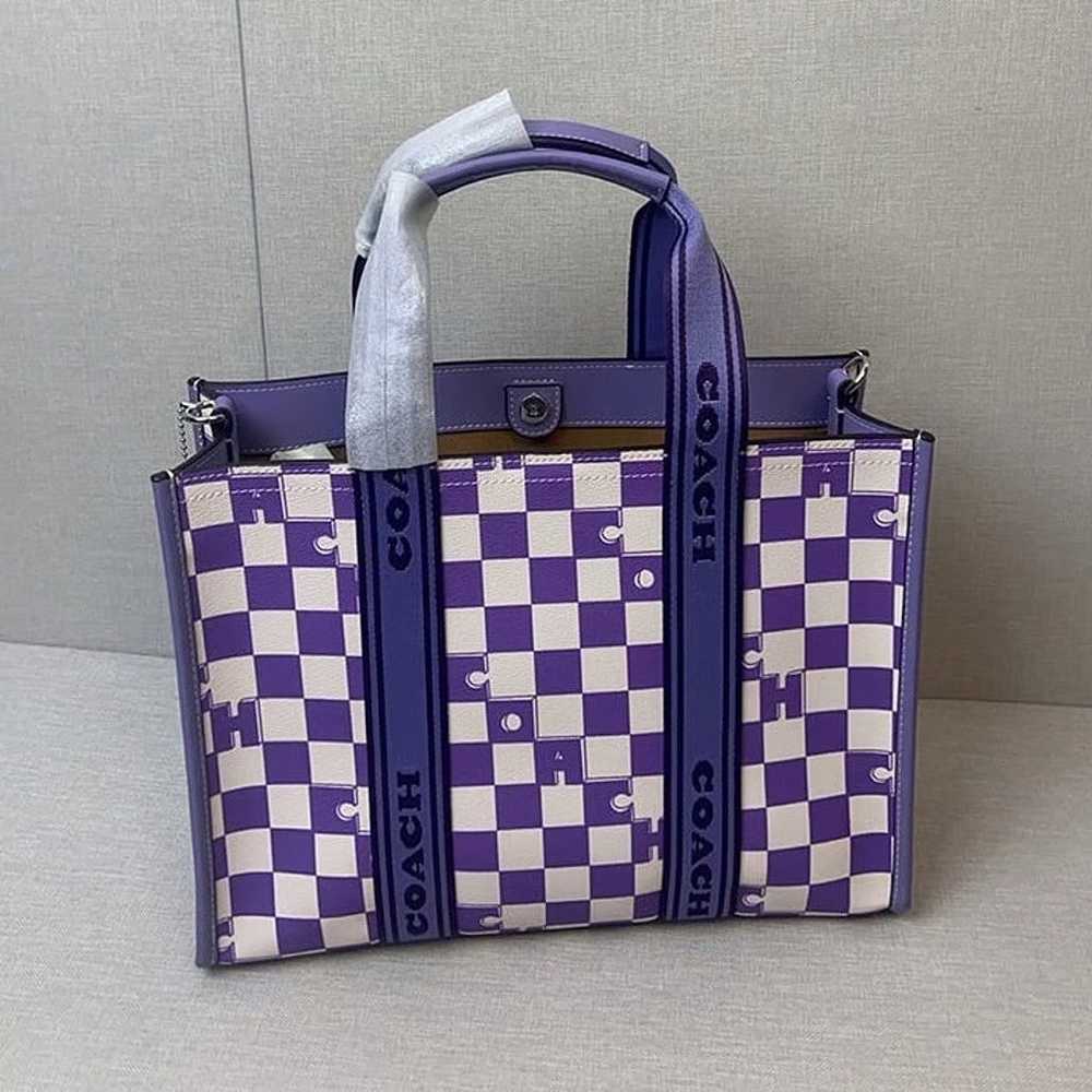 [New] COACH Checkerboard Smith Tote CR101 - image 1