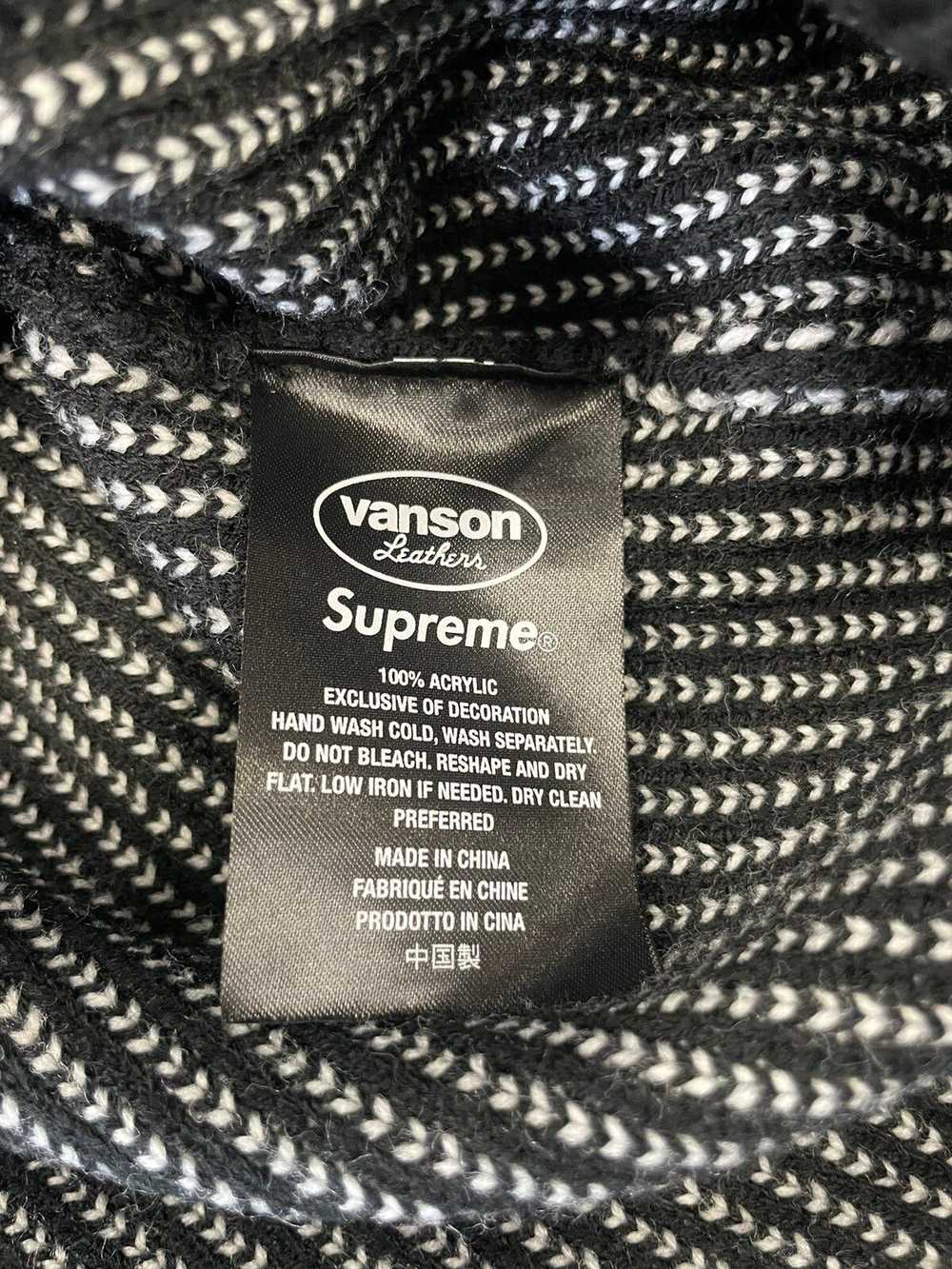 Supreme × Vanson Leathers SUPREME x VANSON LEATHE… - image 7