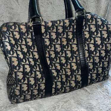 Christian Dior Bowling Cloth Handbag - Vintage - image 1