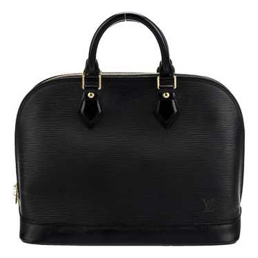 Louis Vuitton Alma leather satchel