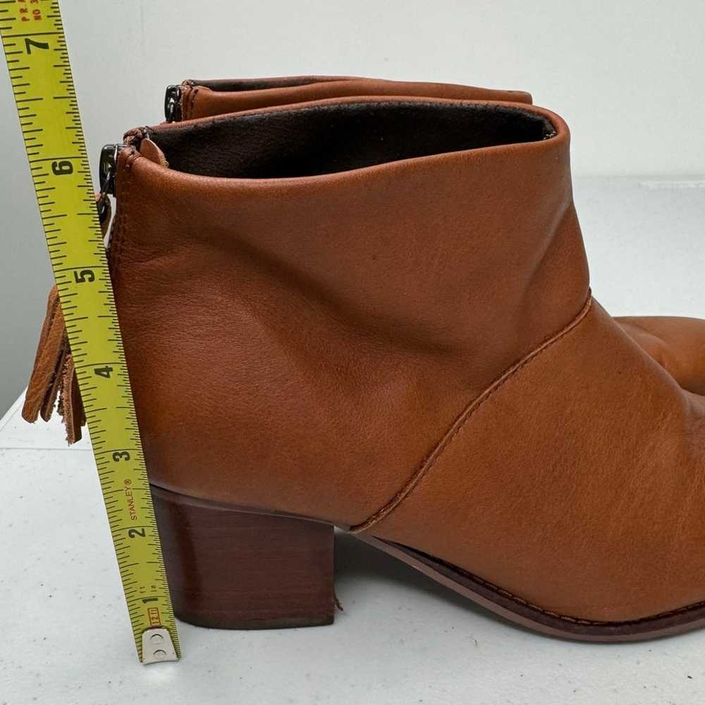 TOMS Women's Leila Warm Tan Brown Leather Boots/B… - image 10