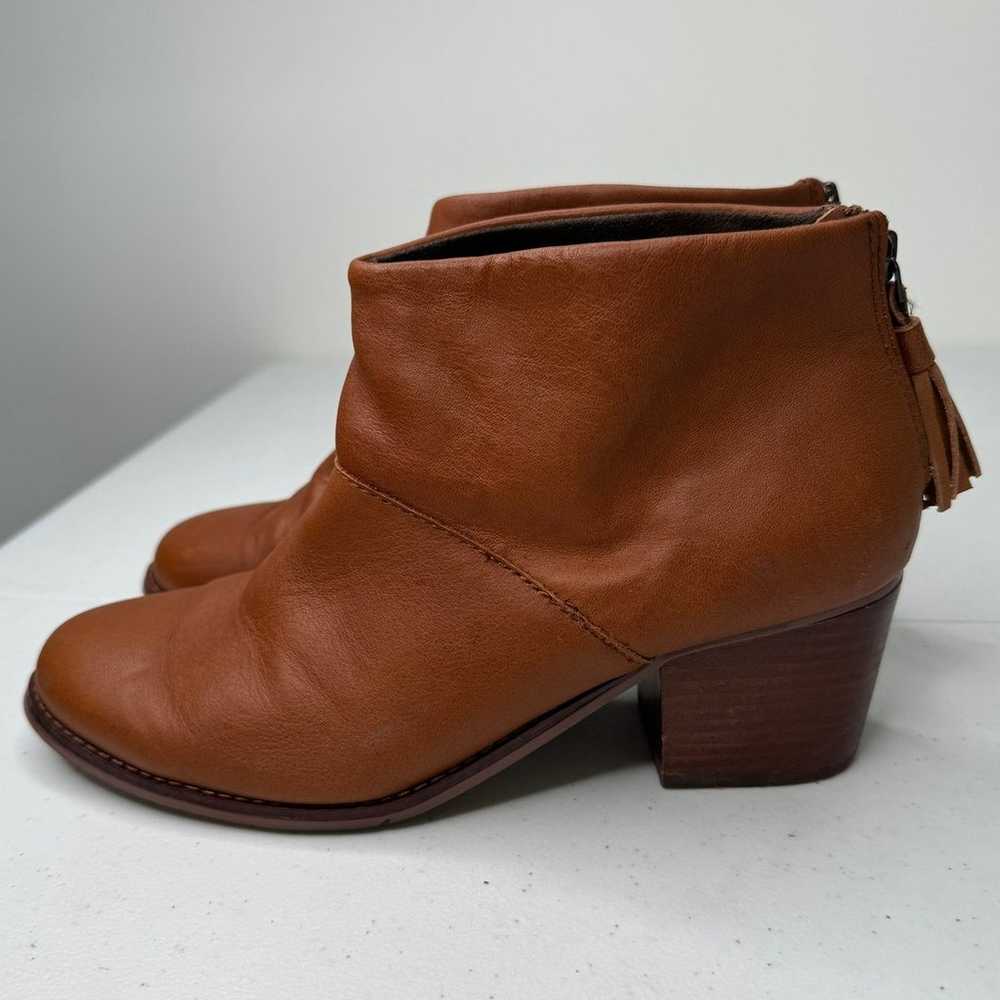 TOMS Women's Leila Warm Tan Brown Leather Boots/B… - image 3