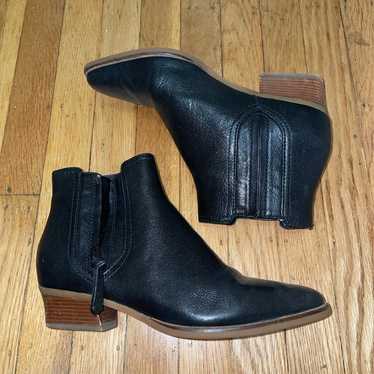 Cole Haan chelsea boots black leather