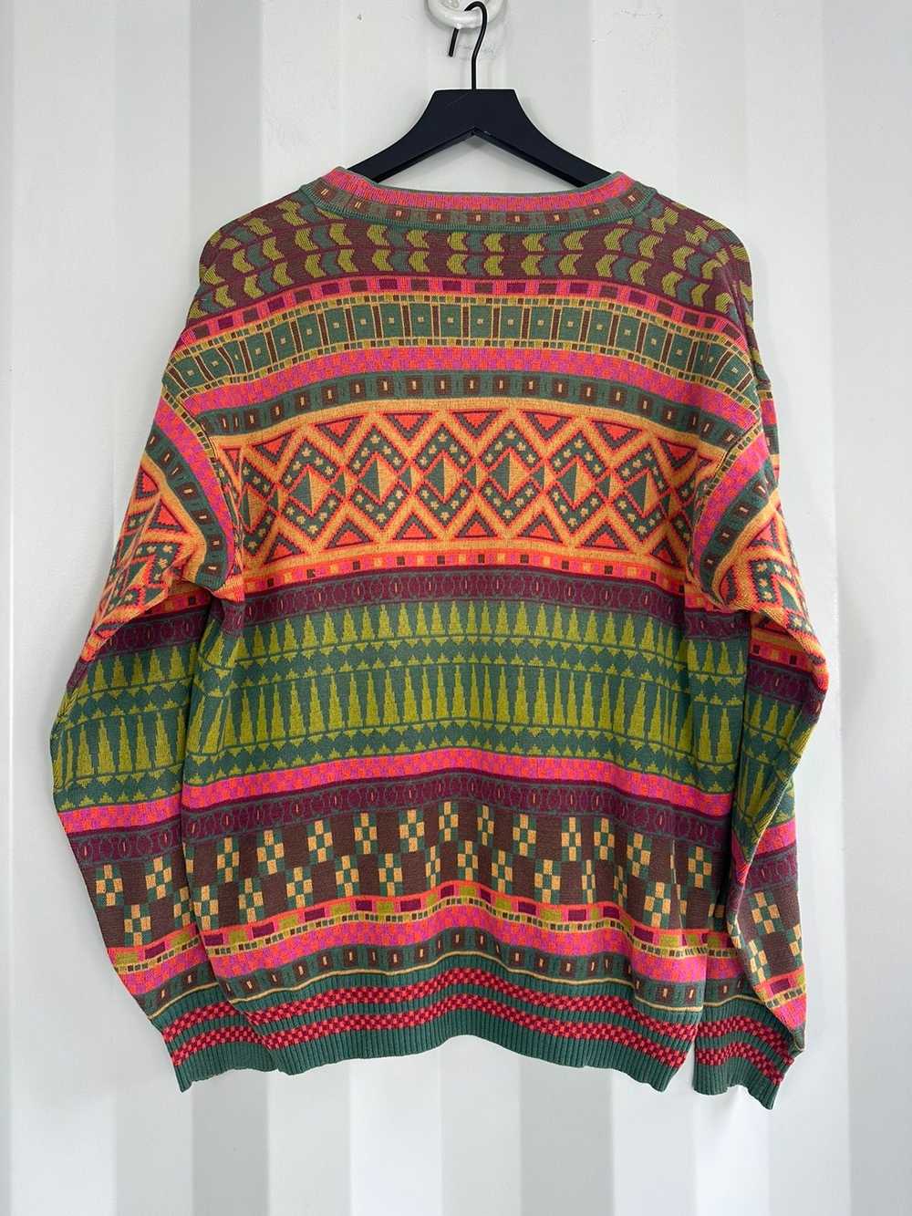 Kenzo × Vintage 90’s V Neck Sweater - image 6
