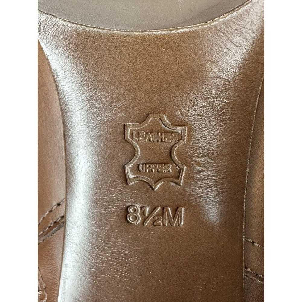 TORY BURCH Bristol Brown Leather Equestrian Ankle… - image 12