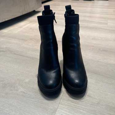 Aldo black heeled ankle Chelsea boots - image 1